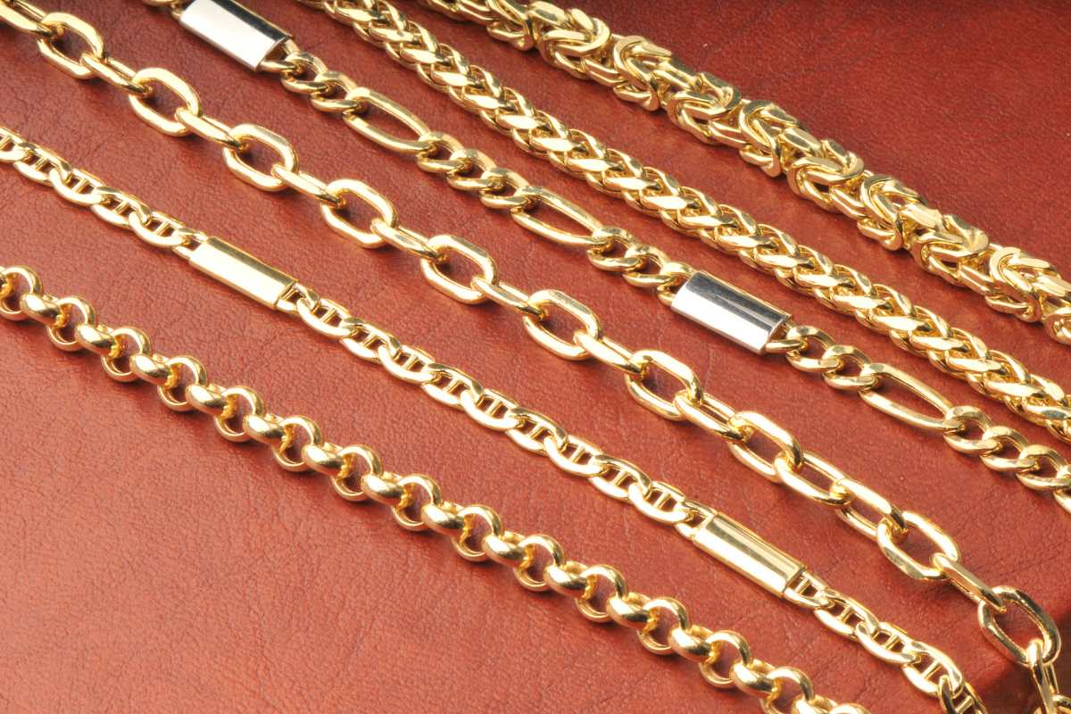 O Impacto das Correntes em Ouro 18k e 10k no Visual Masculino e Feminino